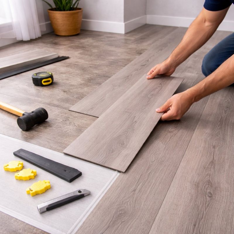 Luxury Vinyl Tile Installation in Arvada, CO