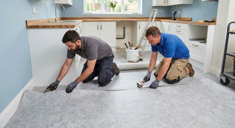 Sheet Linoleum Installation in New Braunfels, TX