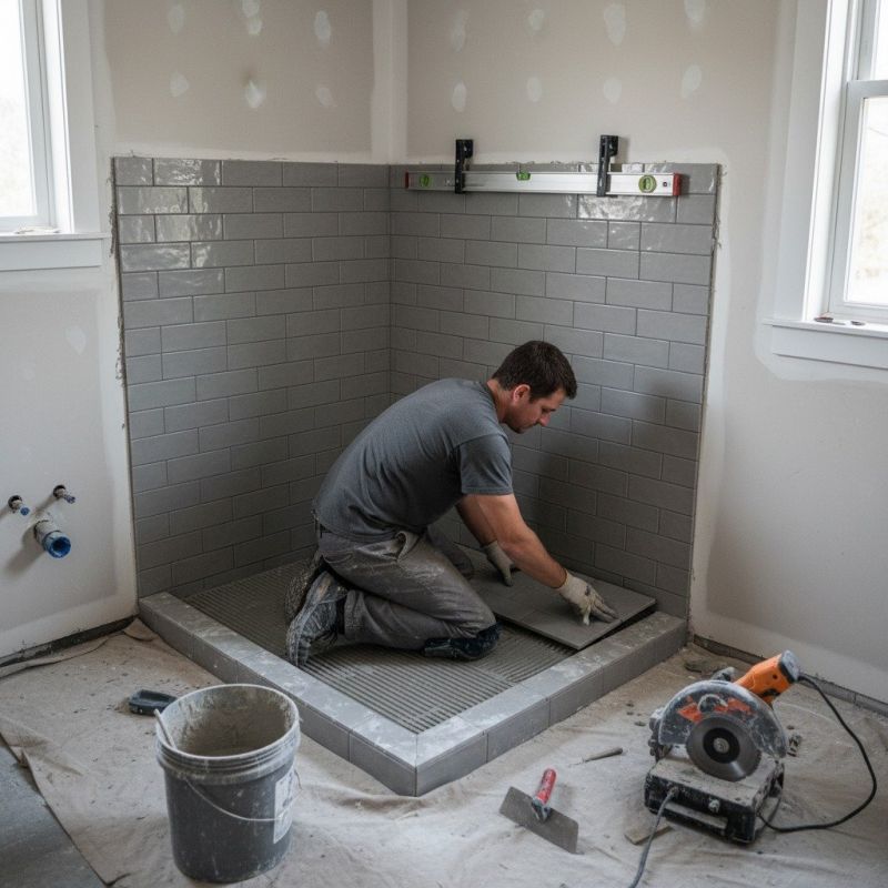 Shower Tiling Service in Alpharetta, GA