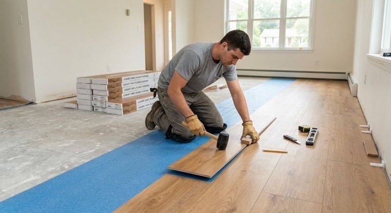 Vinyl Plank Floor Installation in Arvada, CO