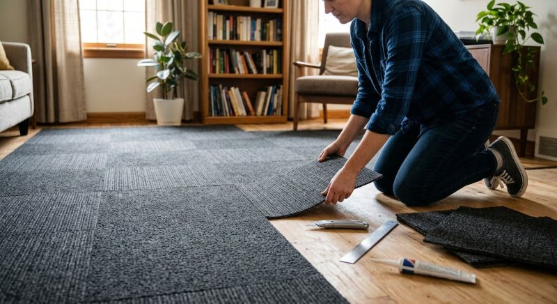 Carpet Tiles Installation in Toms River, NJ