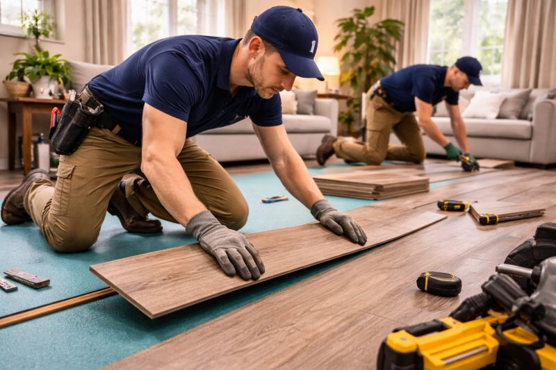 Laminate Floor Remodeling in Manassas, VA