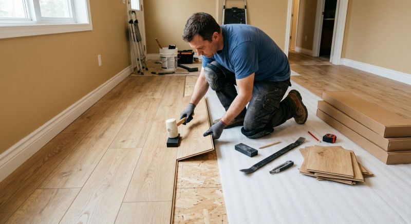 Laminate Floor Remodeling in Fort Wayne, IN