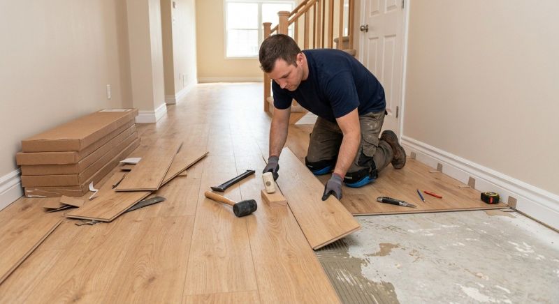 Laminate Tile Installation in Fredericksburg, VA