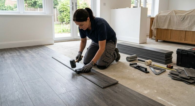 Luxury Vinyl Tile Installation in Manassas, VA