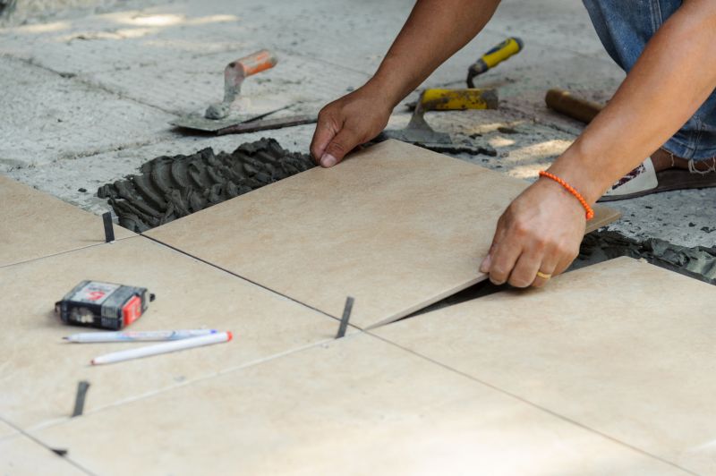 Mosaic Tile Floor Installation in Longmont, CO