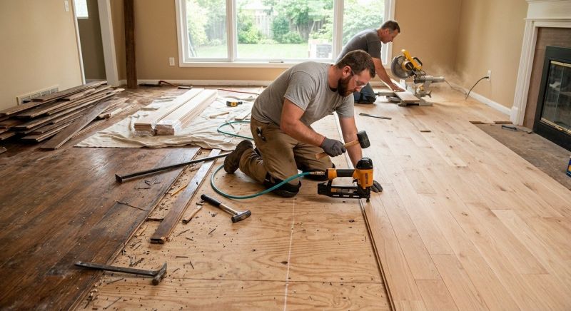 Oak Floor Replacement in Phoenix, AZ