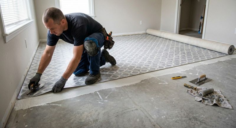 Sheet Flooring Installation in Georgetown, TX