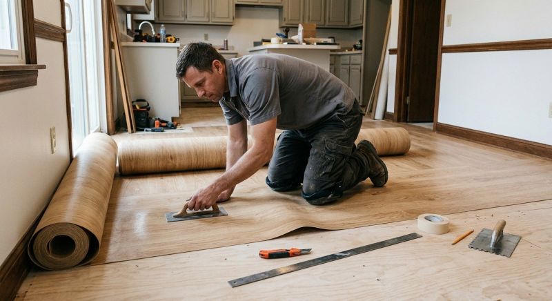 Sheet Flooring Installation in Arlington, TX