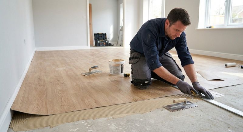 Sheet Flooring Installation in Mckinney, TX