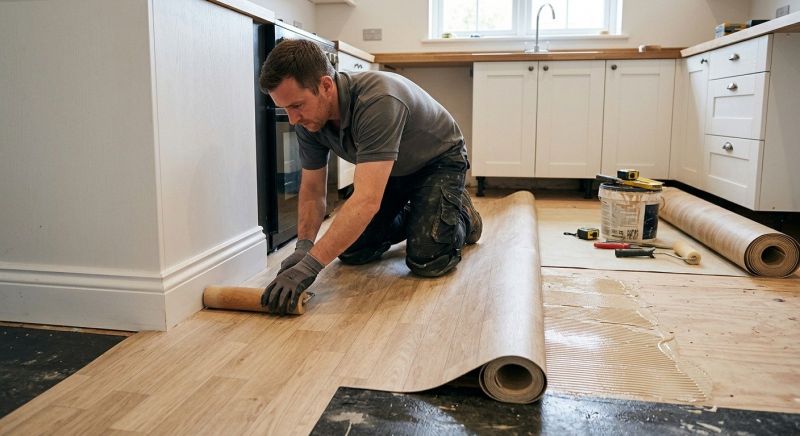 Sheet Linoleum Installation in Cincinnati, OH
