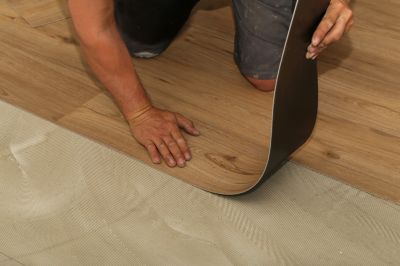 Sheet Linoleum Installation in Rockwall, TX