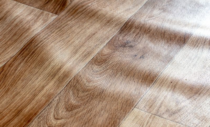 Completed Vinyl Floor Restoration