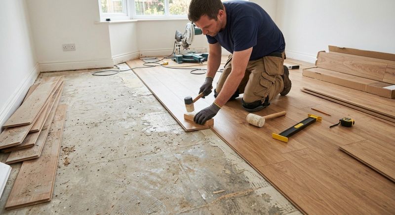 Wood Laminate Installation in Manassas, VA